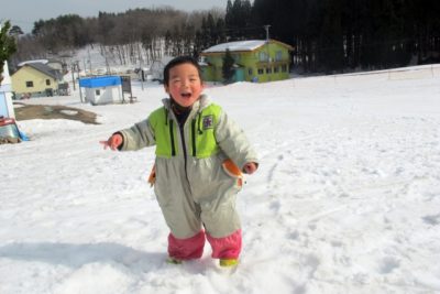 長野県 スキー場 子供 男の子